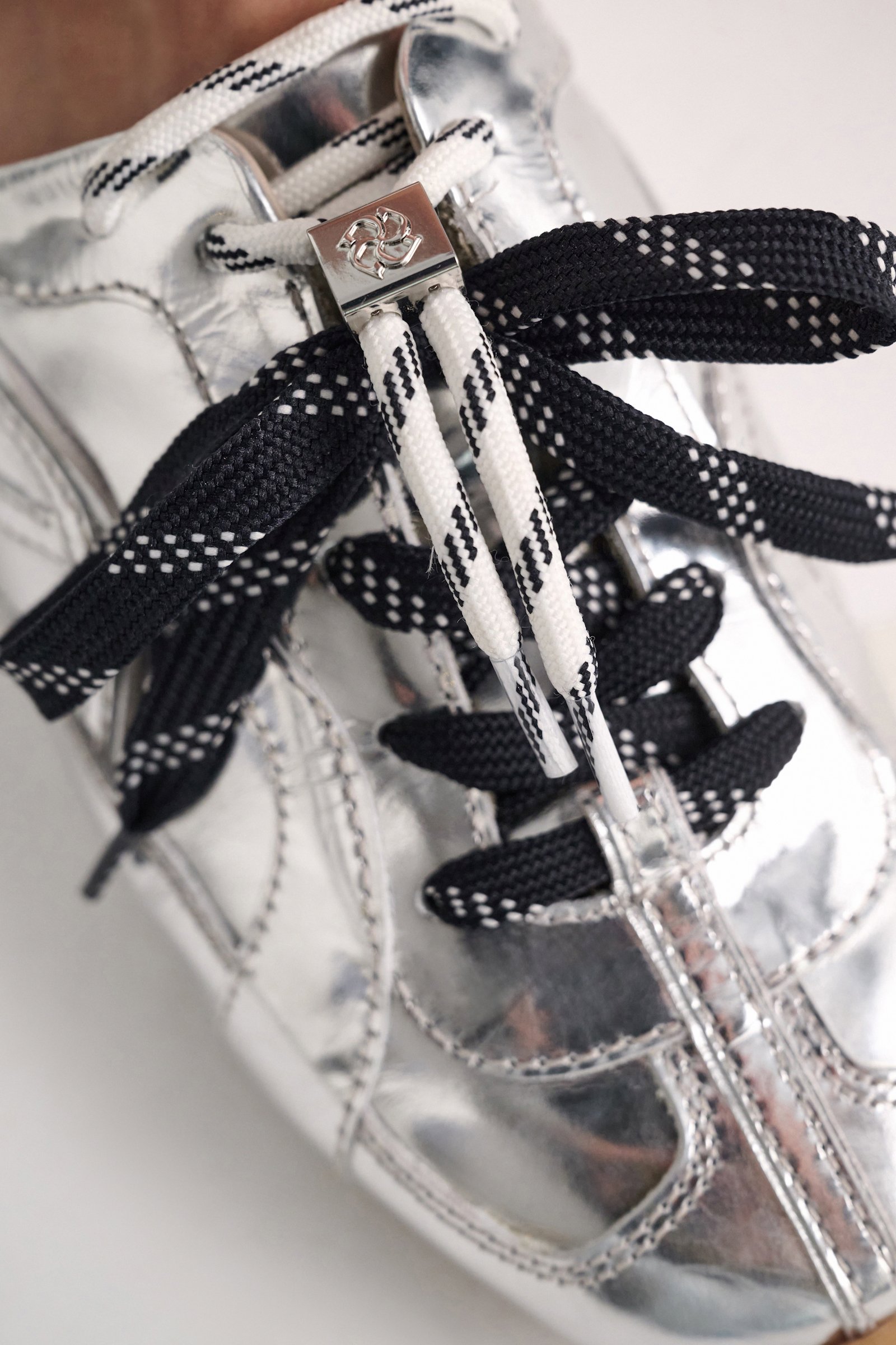 Dorothee Schumacher Mule Sneakers silver