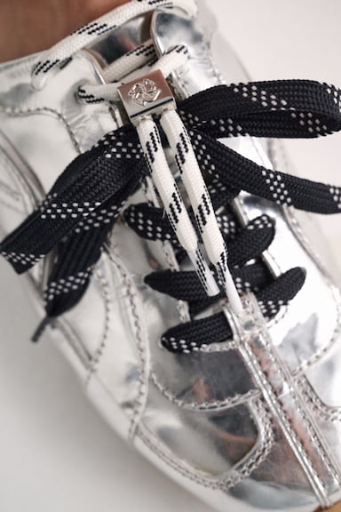 Dorothee Schumacher Sneaker-style mules silver