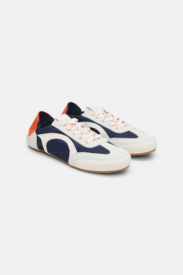 Dorothee Schumacher Elastische Sneakers navy combo