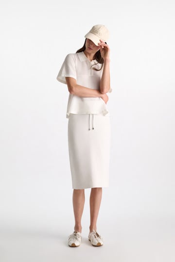 Dorothee Schumacher Baseball Cap ivory