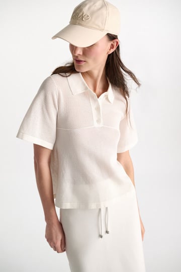 Dorothee Schumacher Baseball Cap ivory