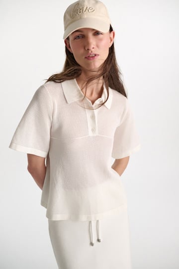 Dorothee Schumacher Baseball Cap ivory
