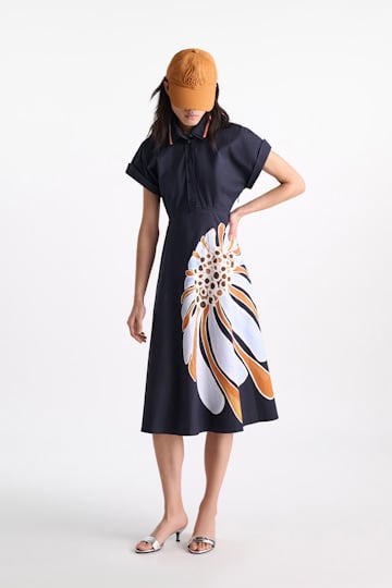 Dorothee Schumacher Baseball Cap orange rust