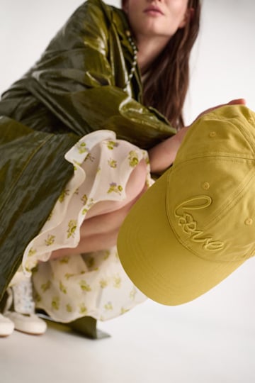 Dorothee Schumacher Baseball Cap spiced green