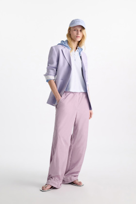 Dorothee Schumacher "Love" embroidered baseball cap baby blue