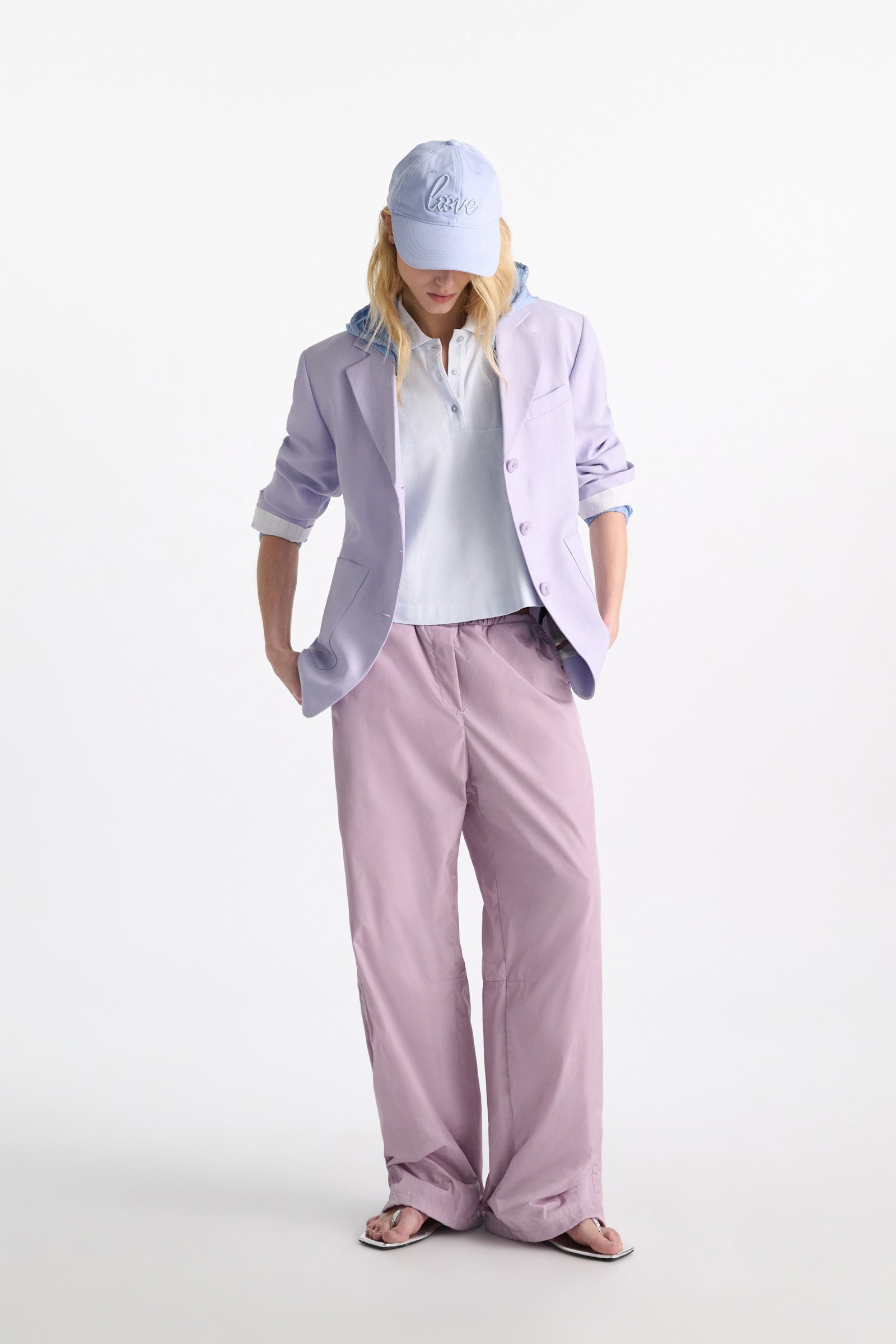 Dorothee Schumacher Baseball Cap baby blue