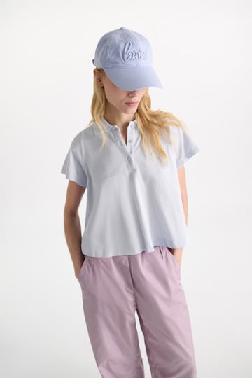 Dorothee Schumacher Baseball Cap baby blue