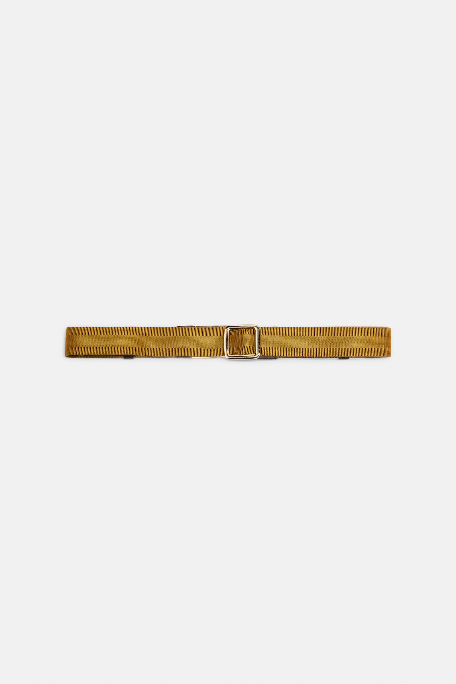 Dorothee Schumacher Elastic belt with leather detailing khaki