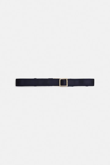 Dorothee Schumacher Elastischer Gürtel mit D-Rose Schnappschließe midnight blue