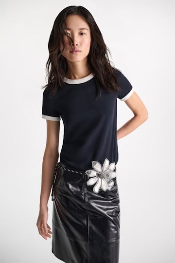 Dorothee Schumacher Flower-Gürtel und Styling Piece silver