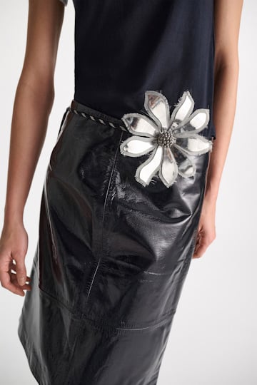 Dorothee Schumacher Flower-Gürtel und Styling Piece silver
