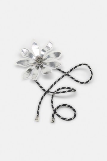 Dorothee Schumacher Flower-Gürtel und Styling Piece silver
