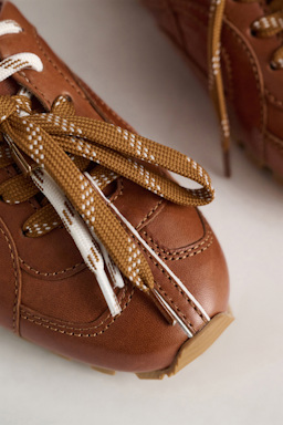 Dorothee Schumacher Sneaker-style mules cognac