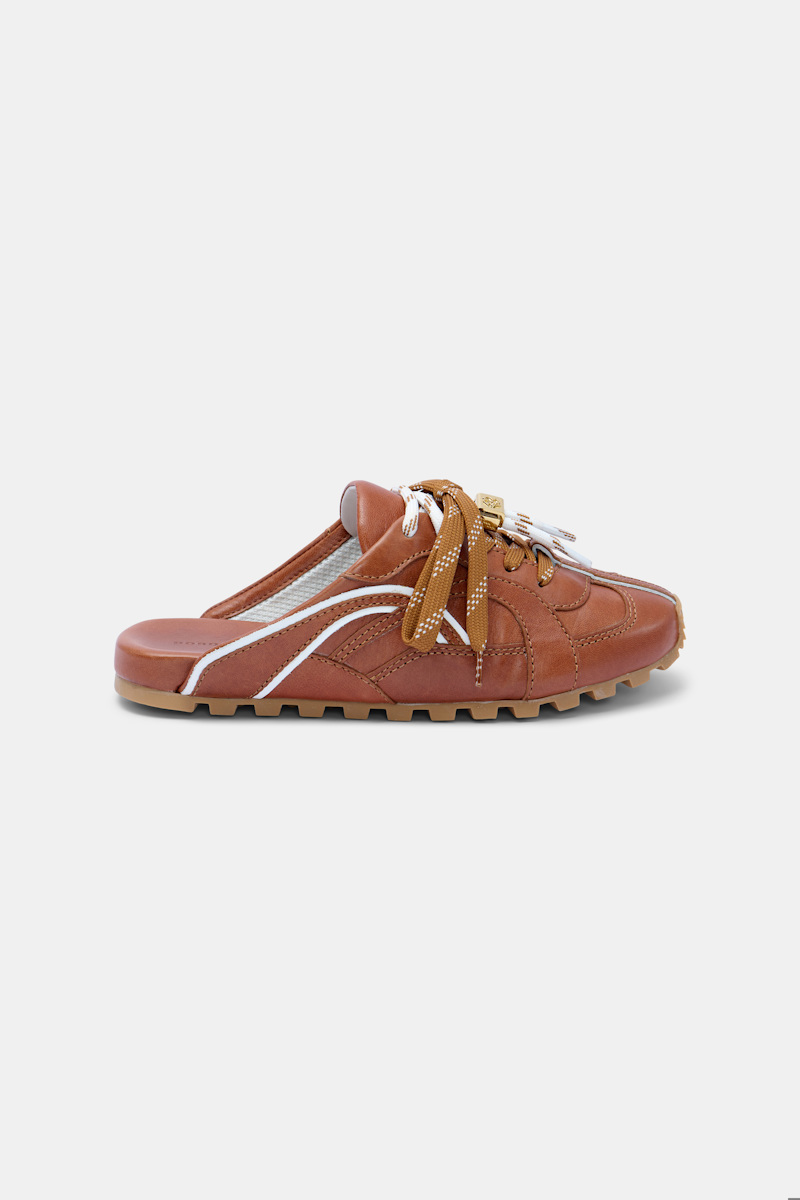 Dorothee Schumacher Women's Brown Sneaker-Style Mules Size 41