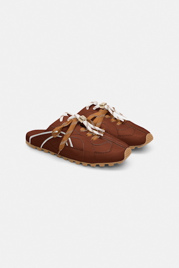 Dorothee Schumacher Mule Sneakers cognac