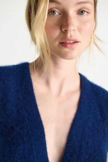 Dorothee Schumacher Cashmere vest with pointelle ocean