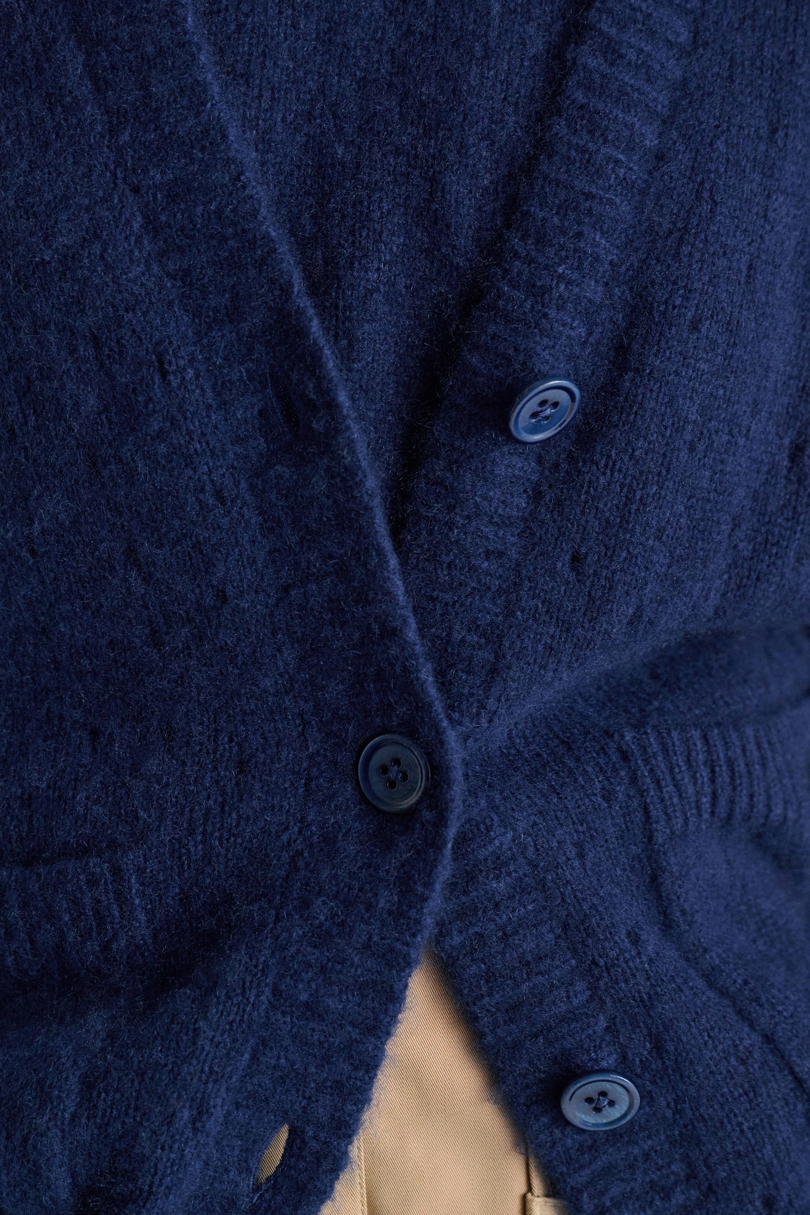 Dorothee Schumacher Cashmere cardigan with pointelle ocean