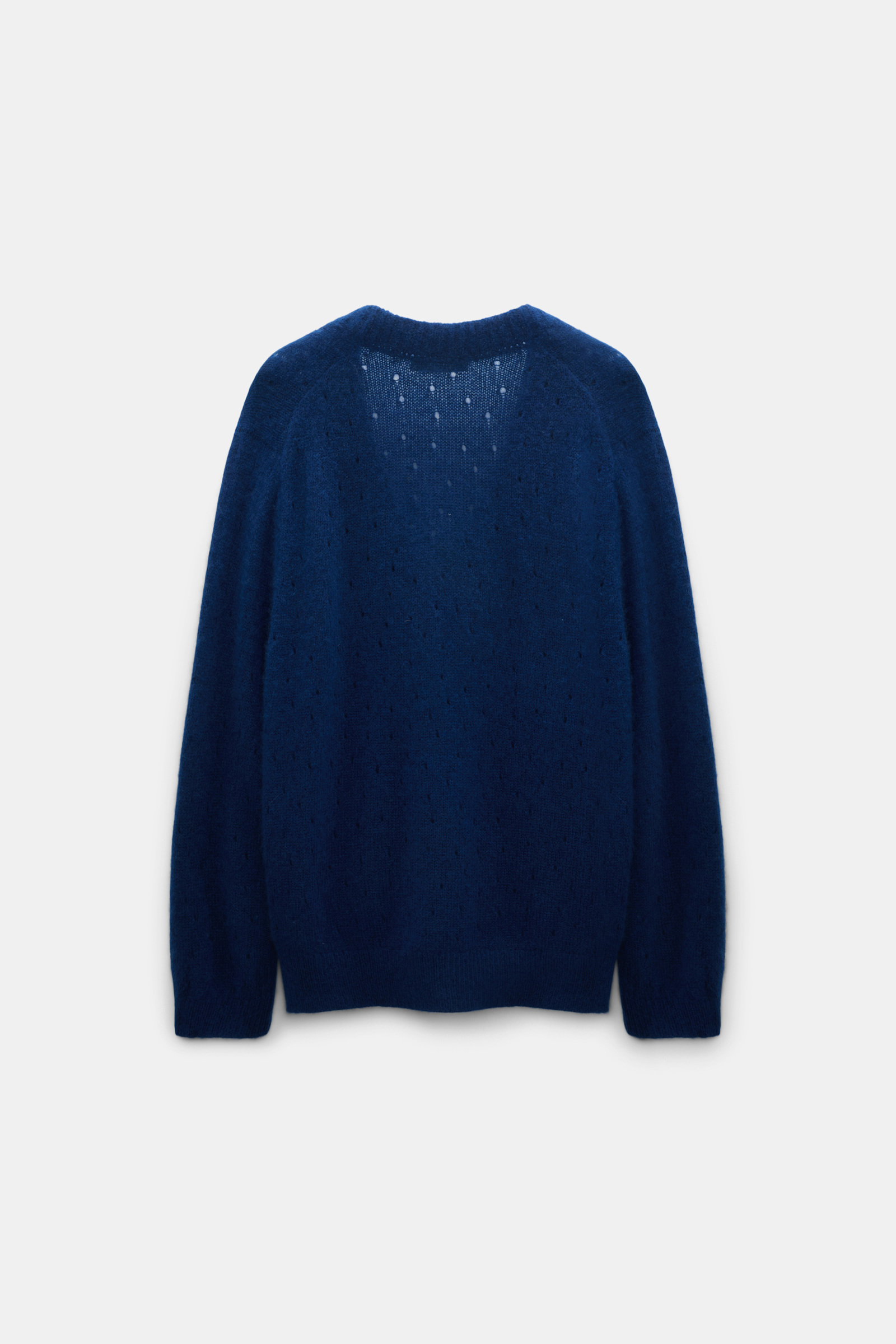 Dorothee Schumacher Cashmere cardigan with pointelle ocean