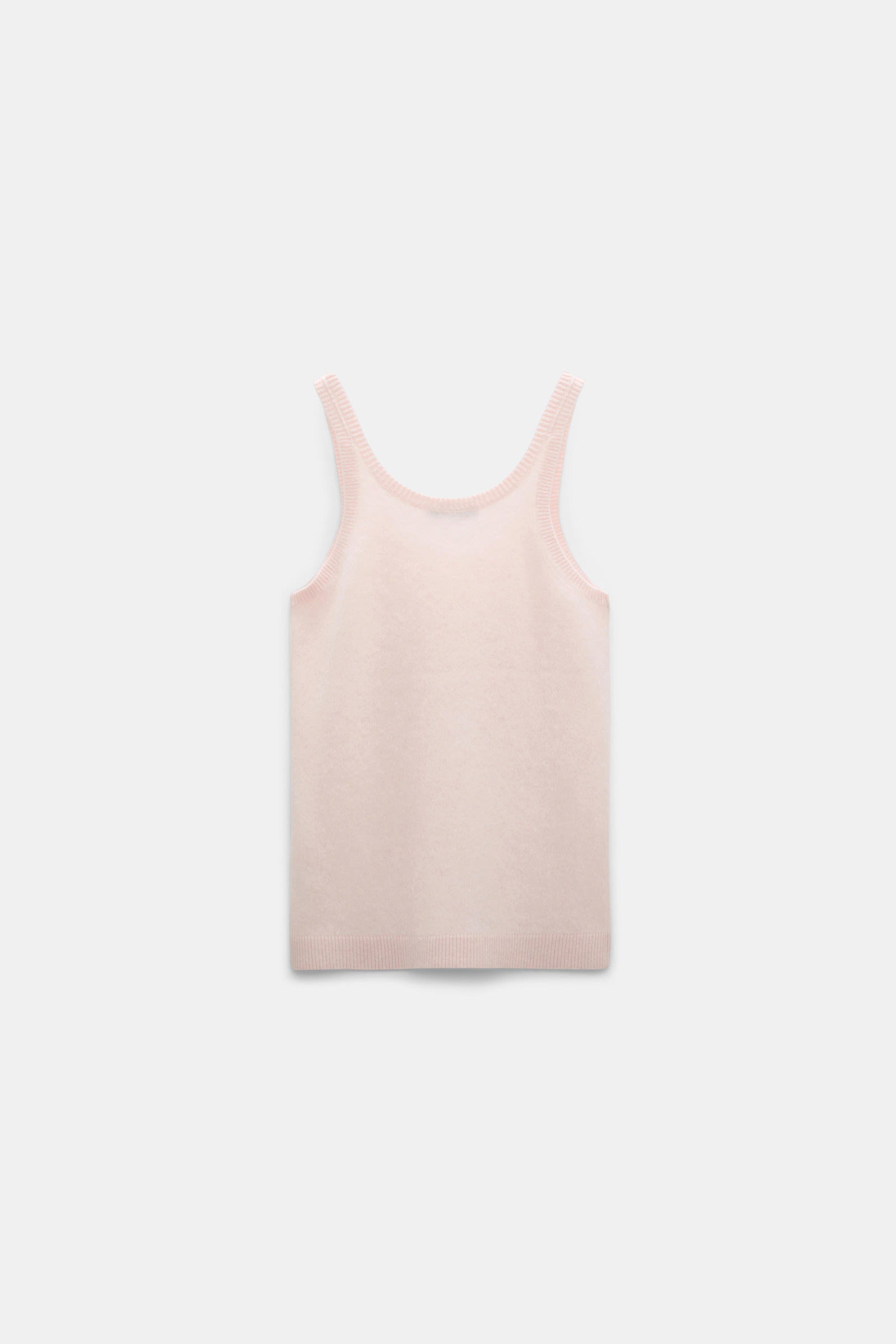Dorothee Schumacher Fluffy Tanktop aus Merino und Kaschmir candy