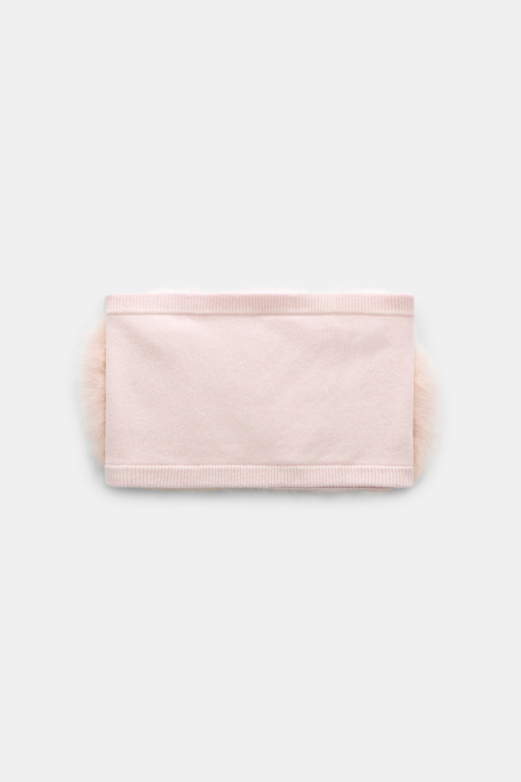 Dorothee Schumacher Feder-Accessoire aus Merino und Kaschmir powder