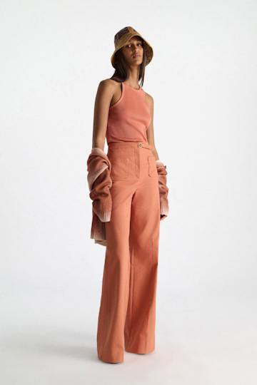 Dorothee Schumacher Top aus Baumwolle ginger