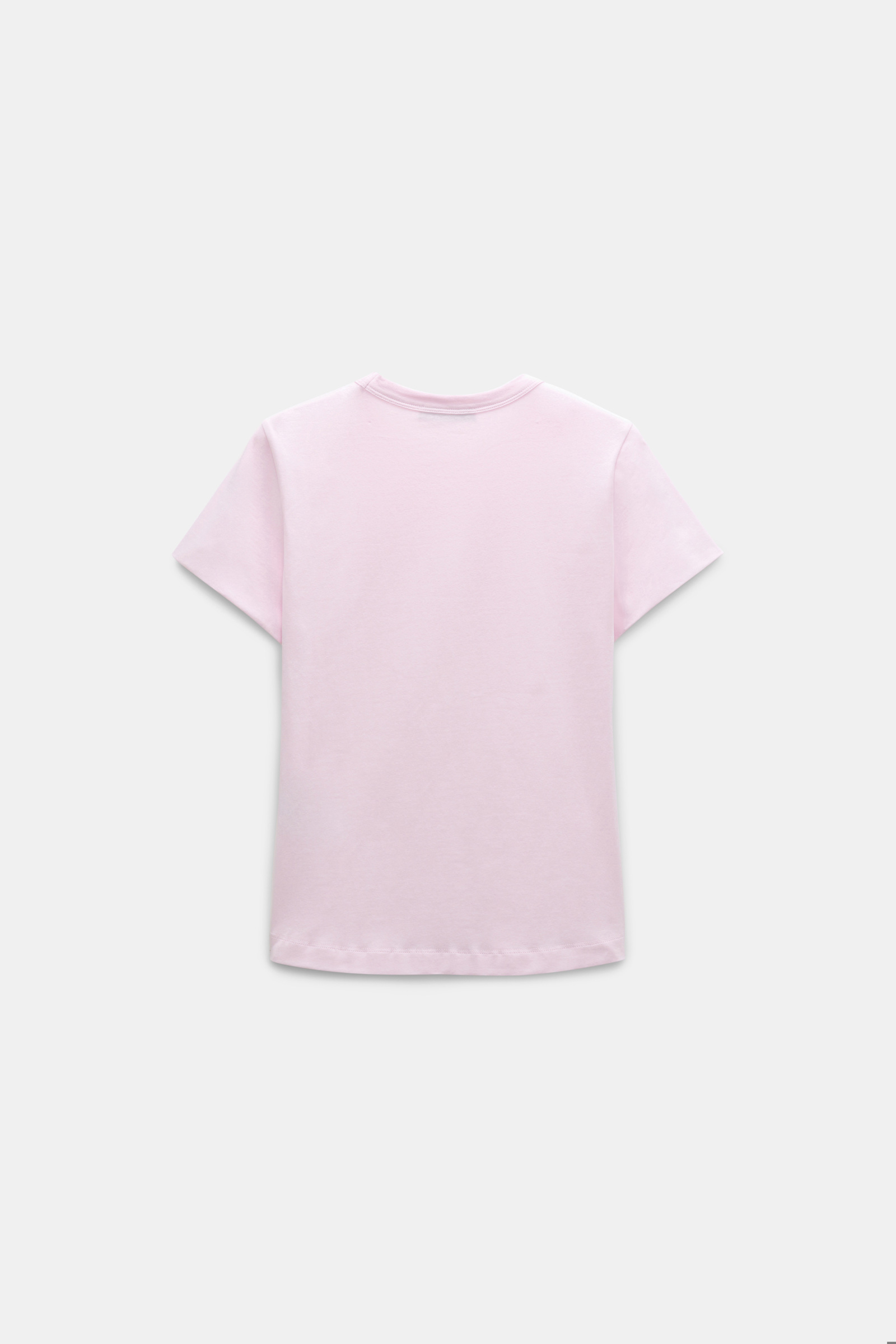 Dorothee Schumacher Rundhals-T-Shirt in verkürzter Passform shadowy candy