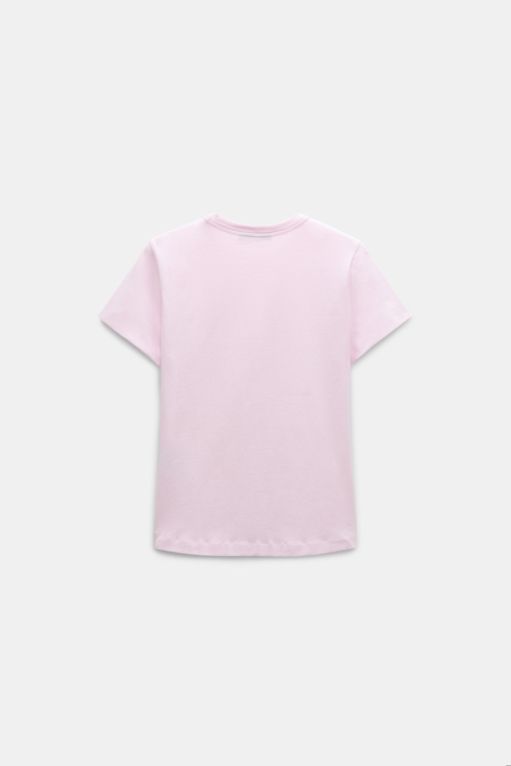 Dorothee Schumacher Rundhals-T-Shirt in verkürzter Passform shadowy candy