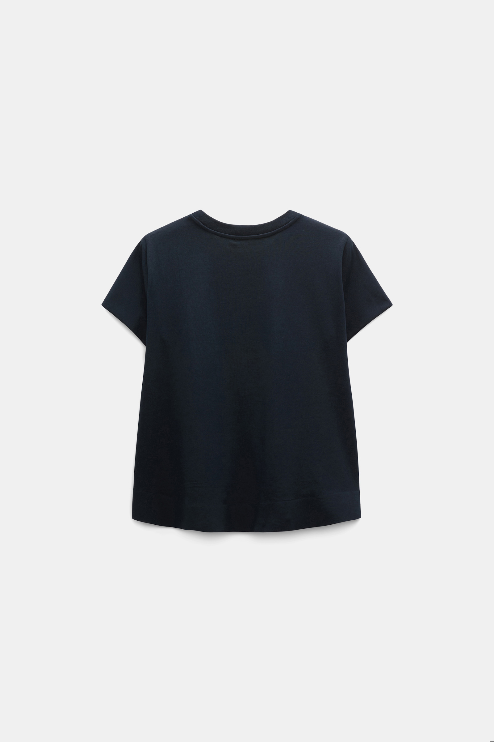 Dorothee Schumacher Flared Rundhalsshirt dark navy
