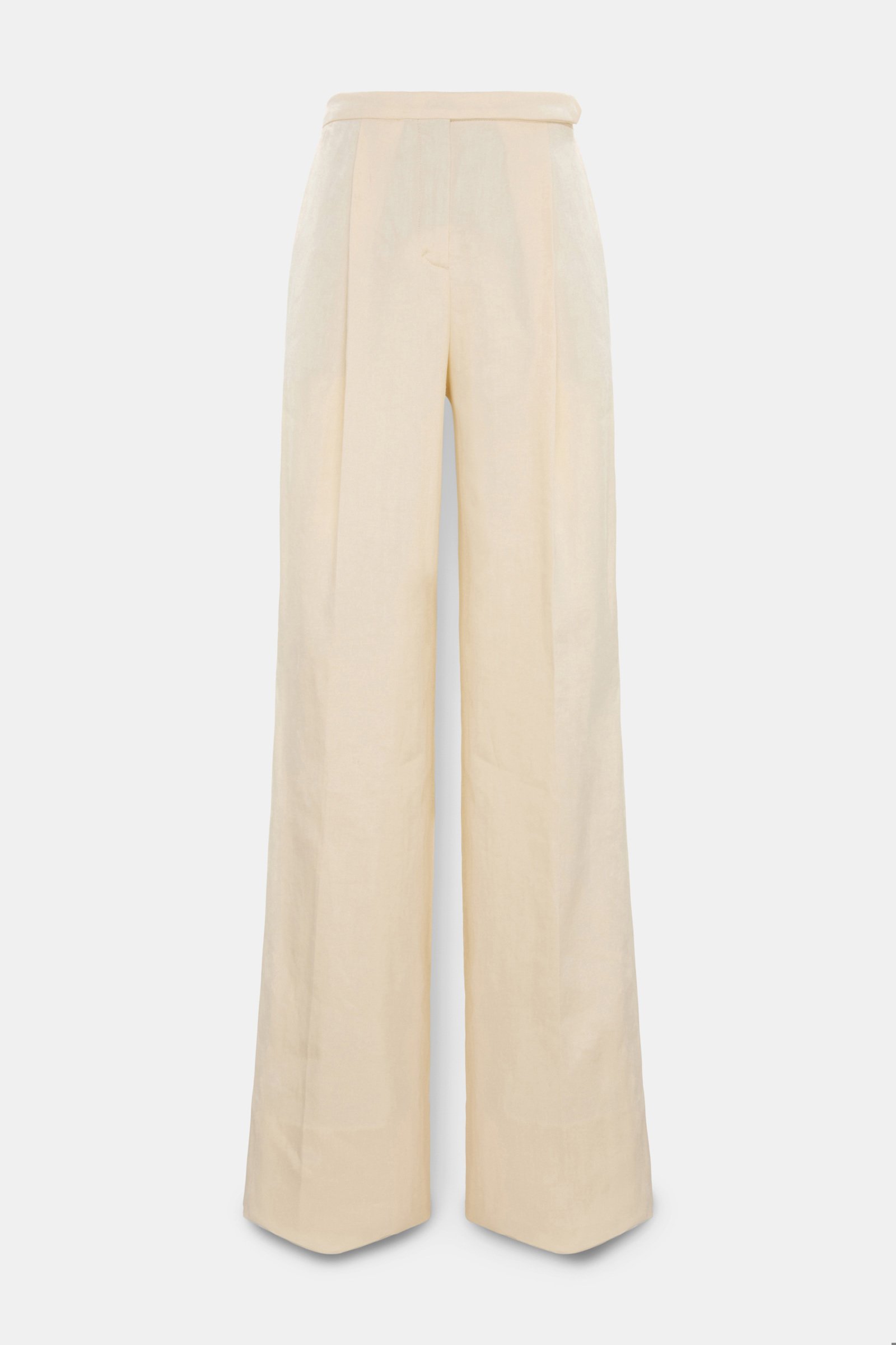 Dorothee Schumacher Linen-cotton pants champagner
