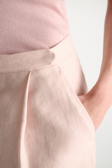 Dorothee Schumacher Linen-cotton pants powder