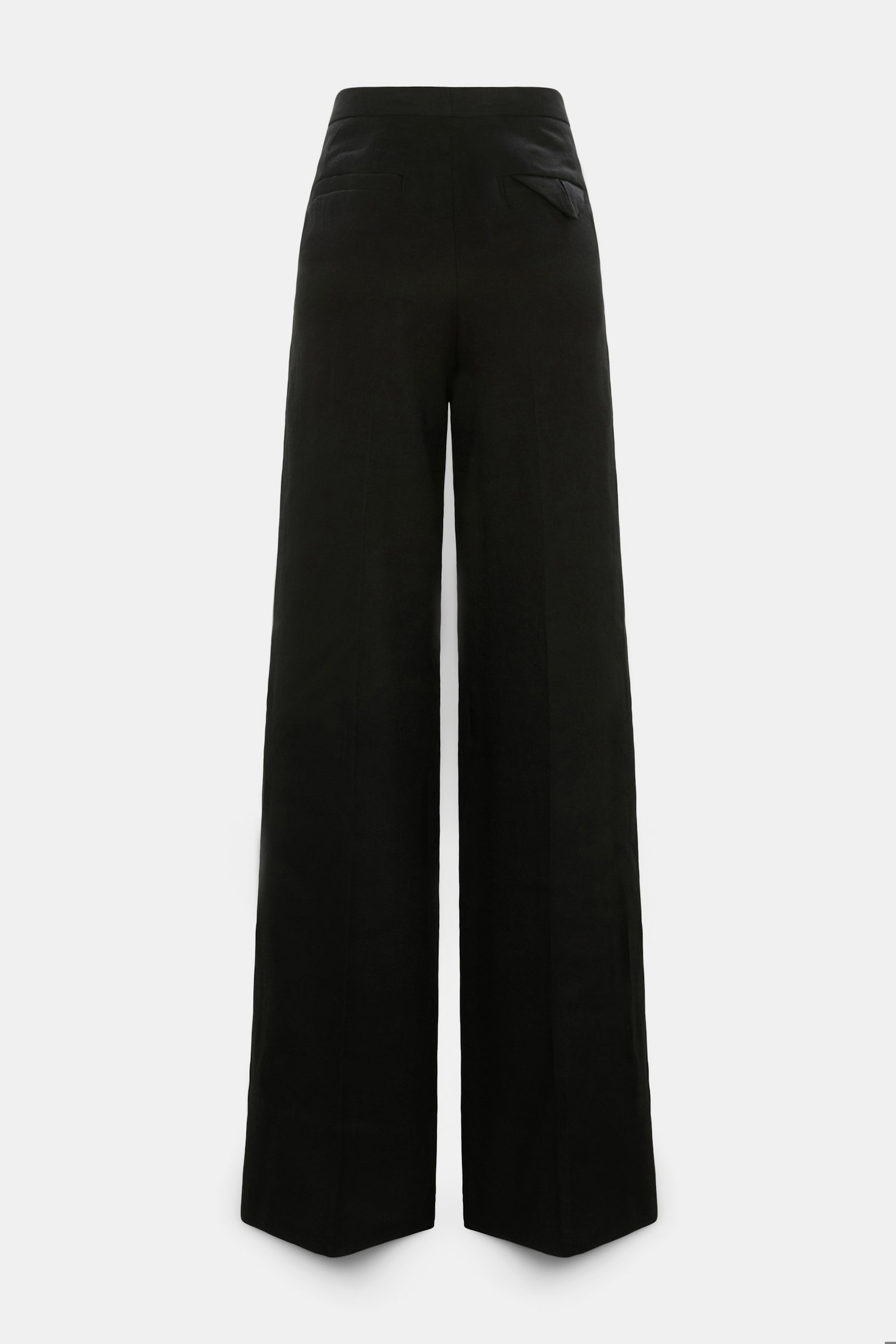Dorothee Schumacher Linen-cotton pants pure black