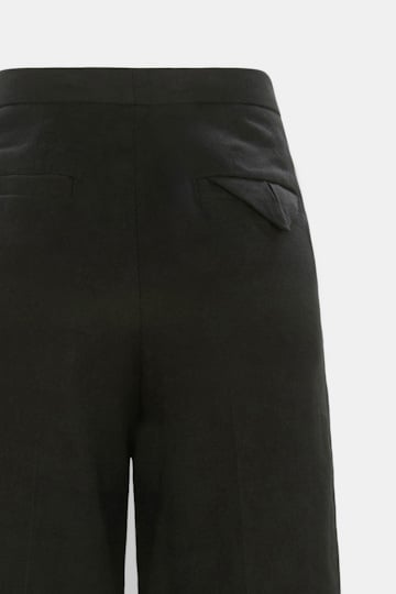 Dorothee Schumacher Linen-cotton pants pure black