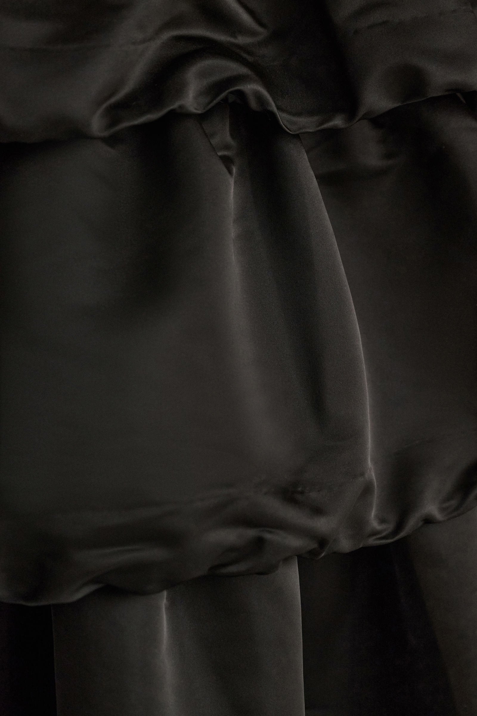 Dorothee Schumacher Patchwork-Kleid pure black
