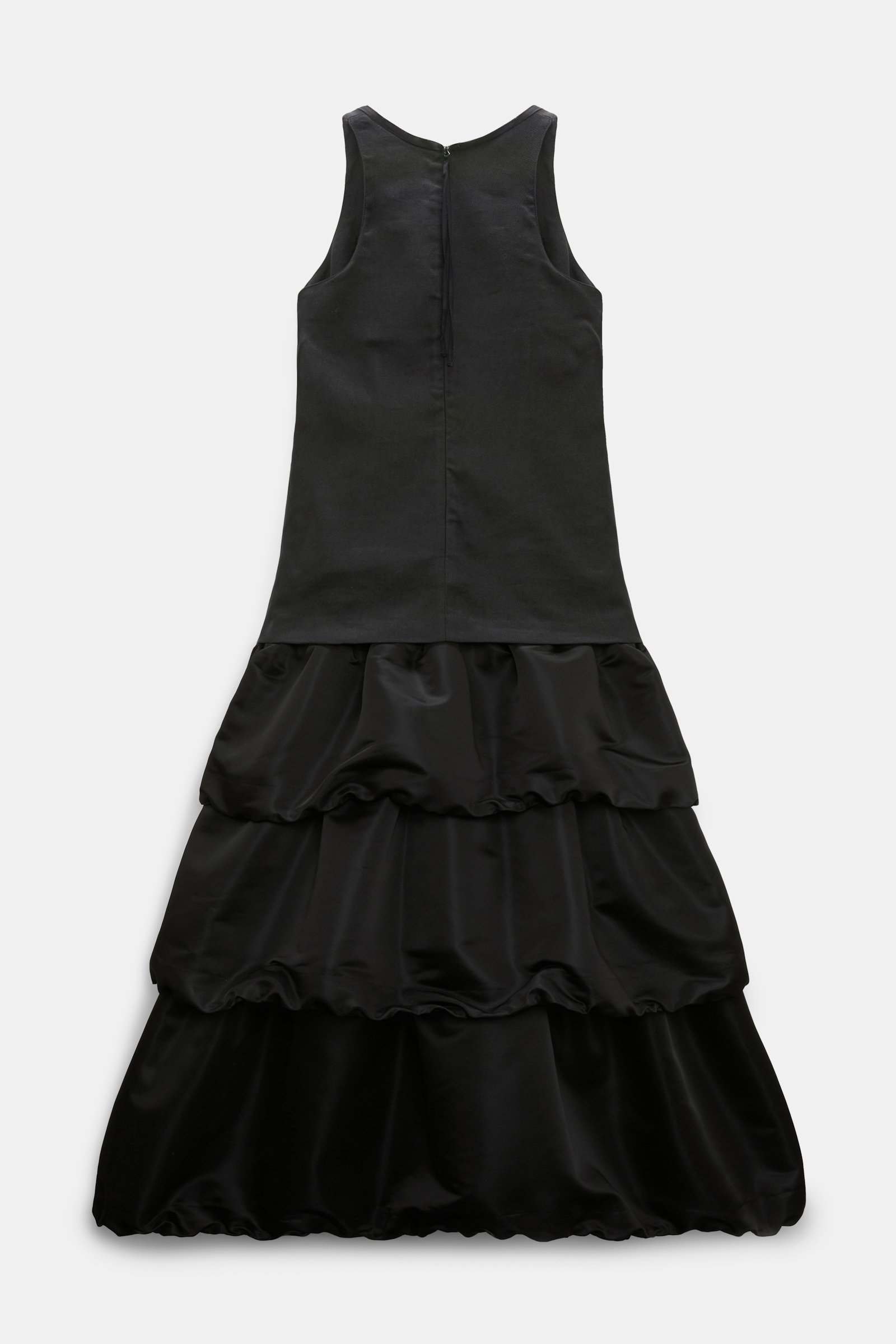 Dorothee Schumacher Patchwork-Kleid pure black