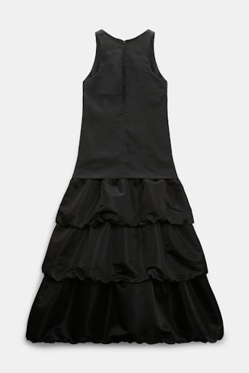 Dorothee Schumacher Patchwork-Kleid pure black