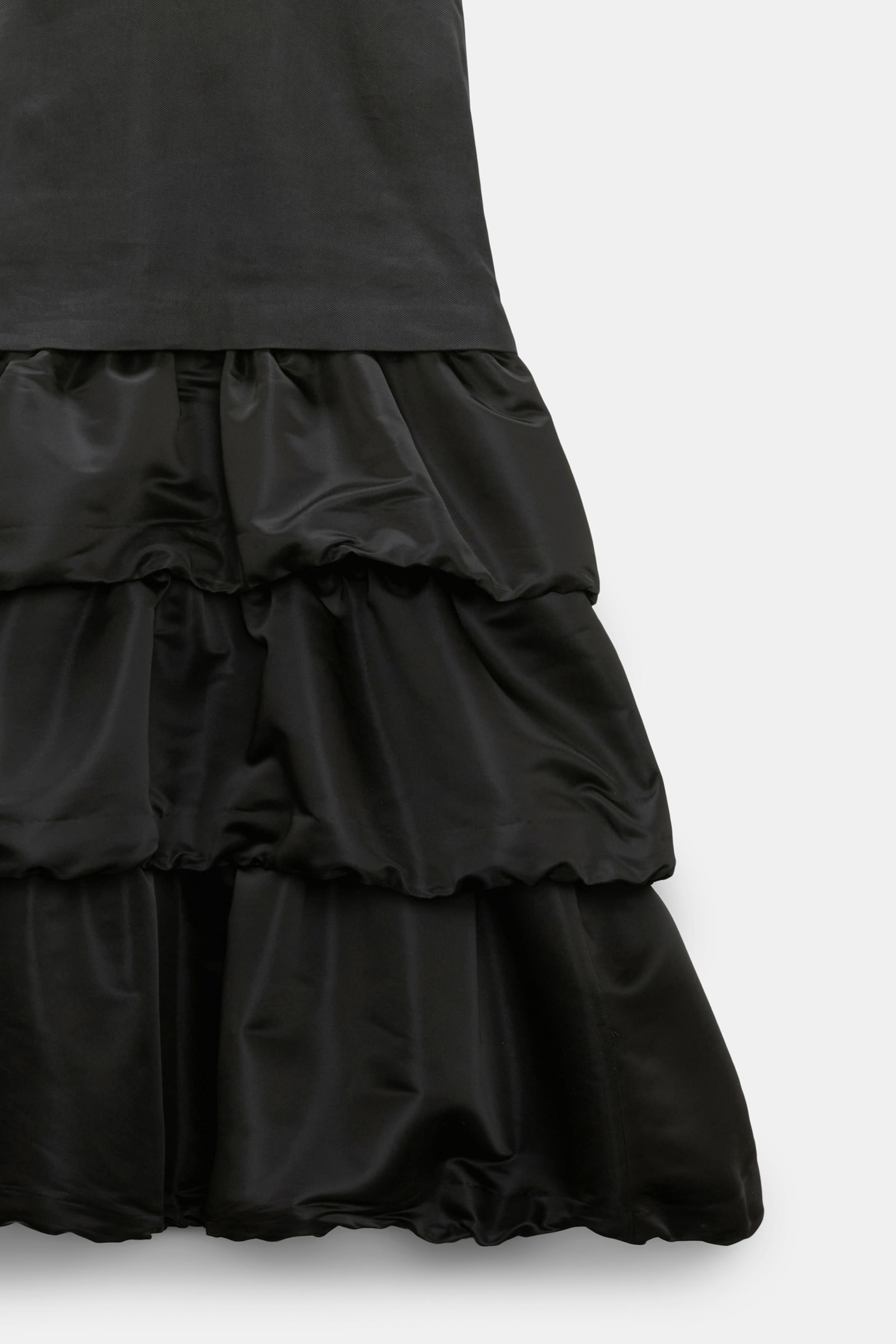 Dorothee Schumacher Patchwork-Kleid pure black