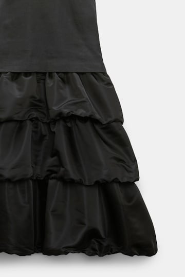 Dorothee Schumacher Patchwork-Kleid pure black