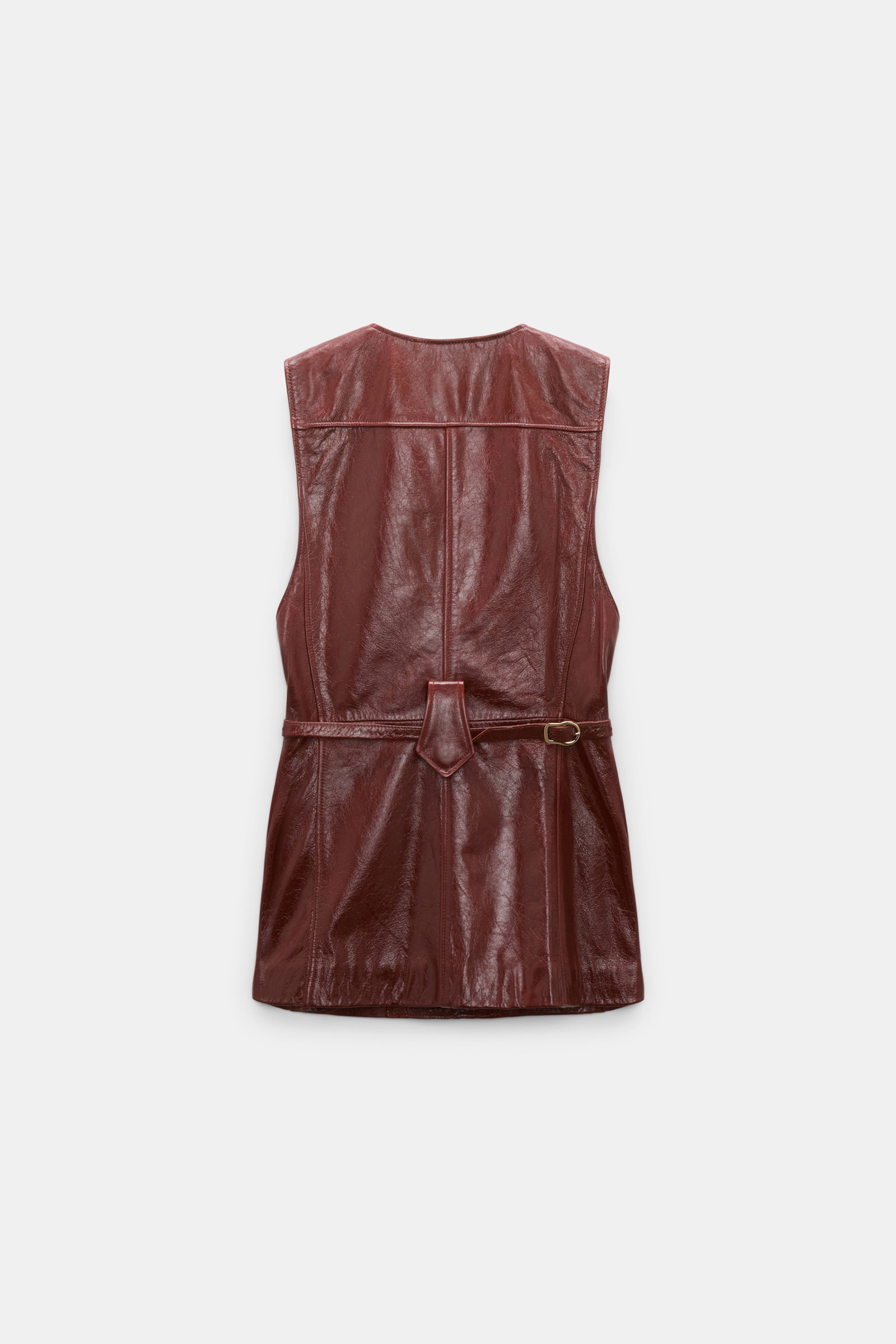 Dorothee Schumacher Lederweste marsala
