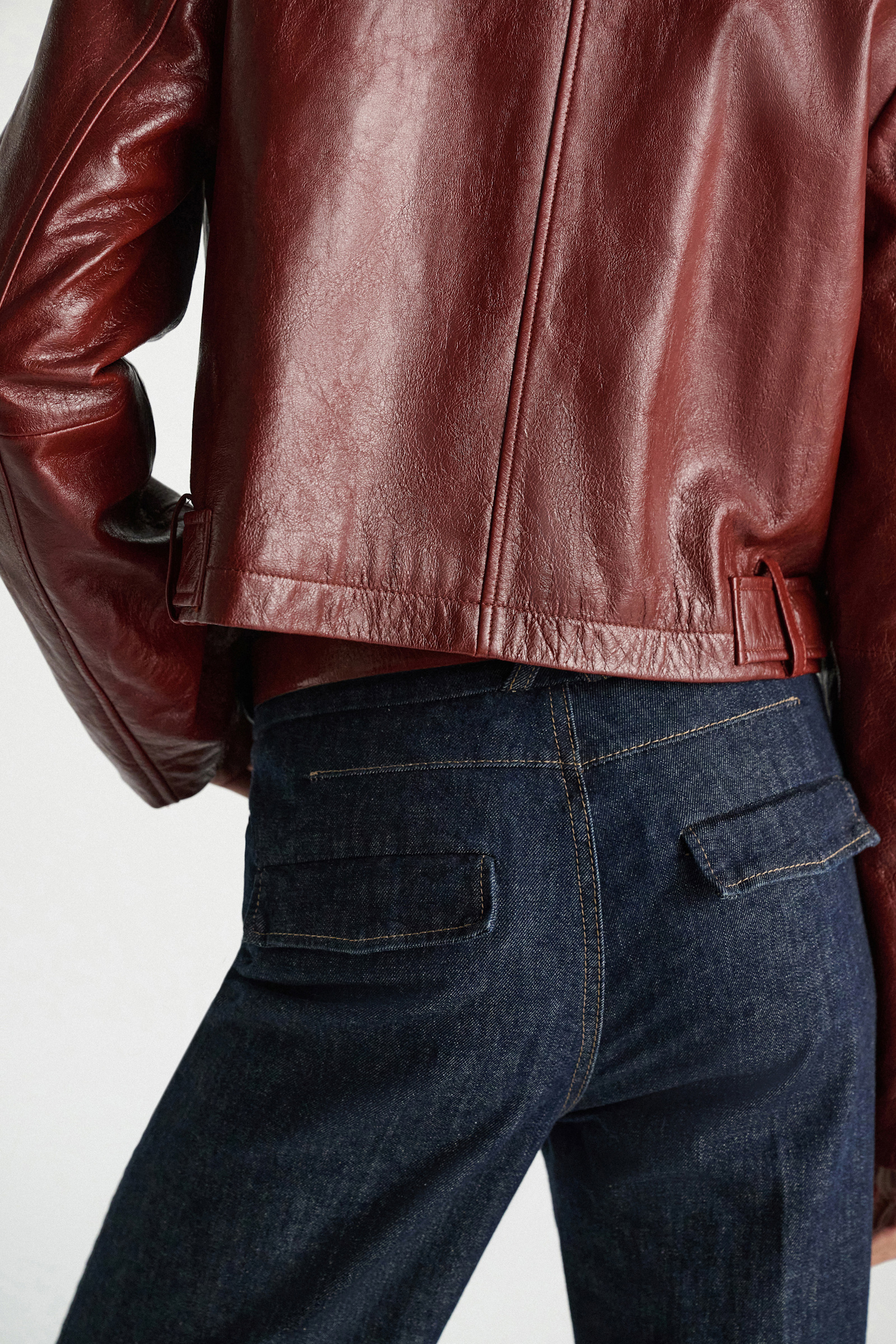 Dorothee Schumacher Flared jeans with pockets dark denim