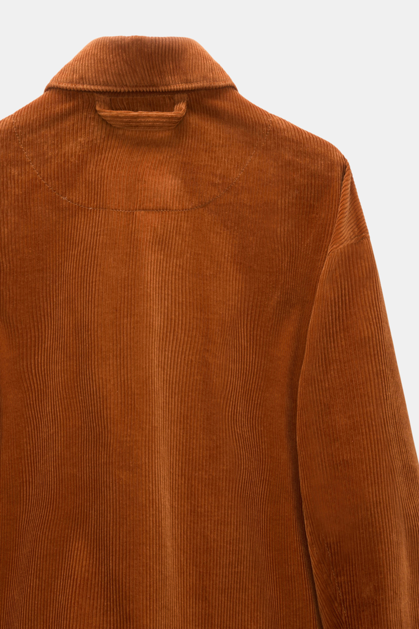 Dorothee Schumacher Cotton corduroy shirt-jacket copper