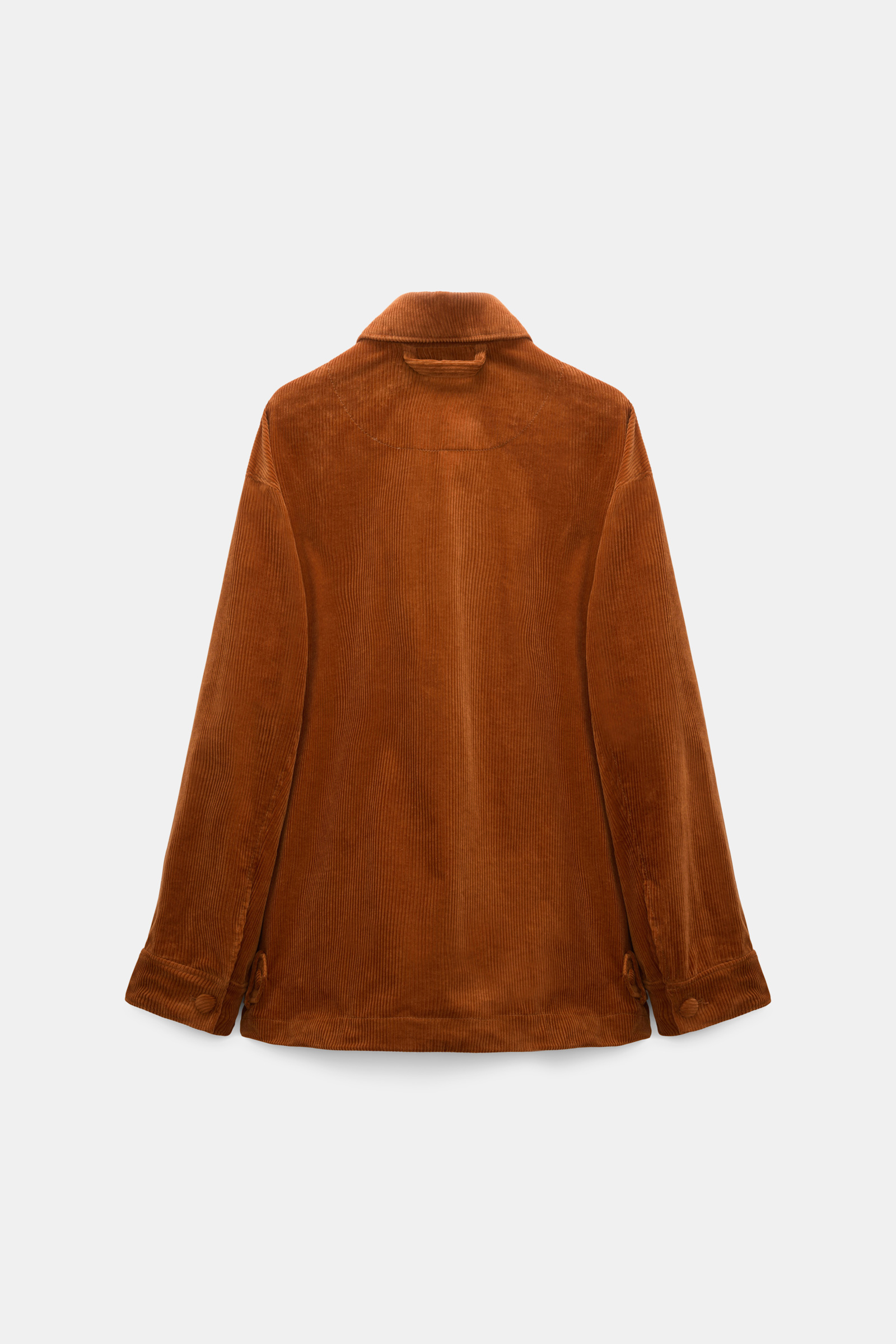 Dorothee Schumacher Cotton corduroy shirt-jacket copper