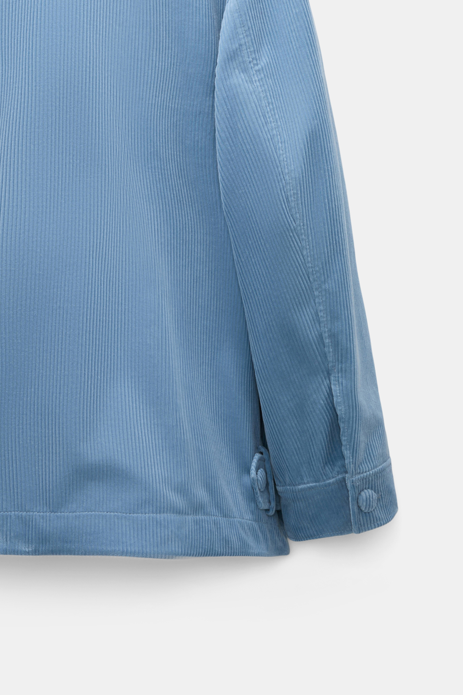 Dorothee Schumacher Cotton corduroy shirt-jacket milky blue