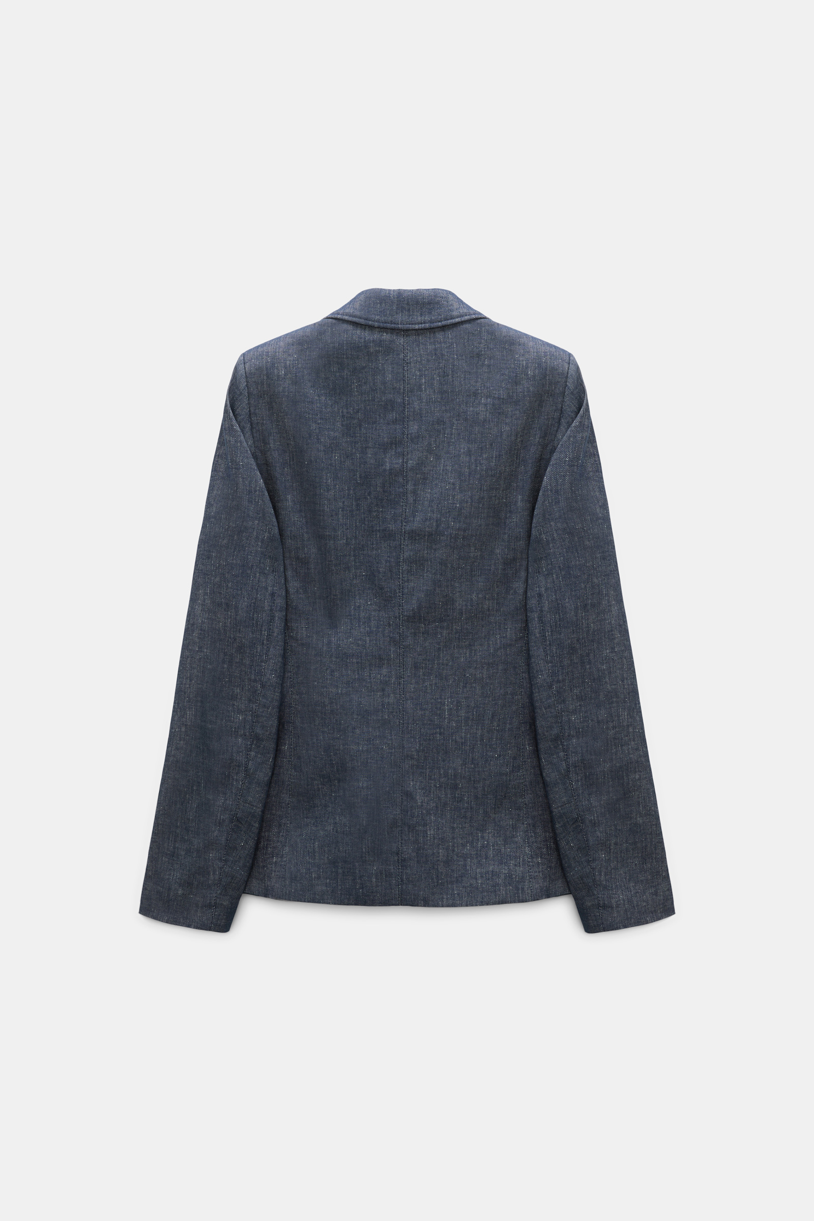 Dorothee Schumacher Blazer aus Baumwolle und Leinen denim blue