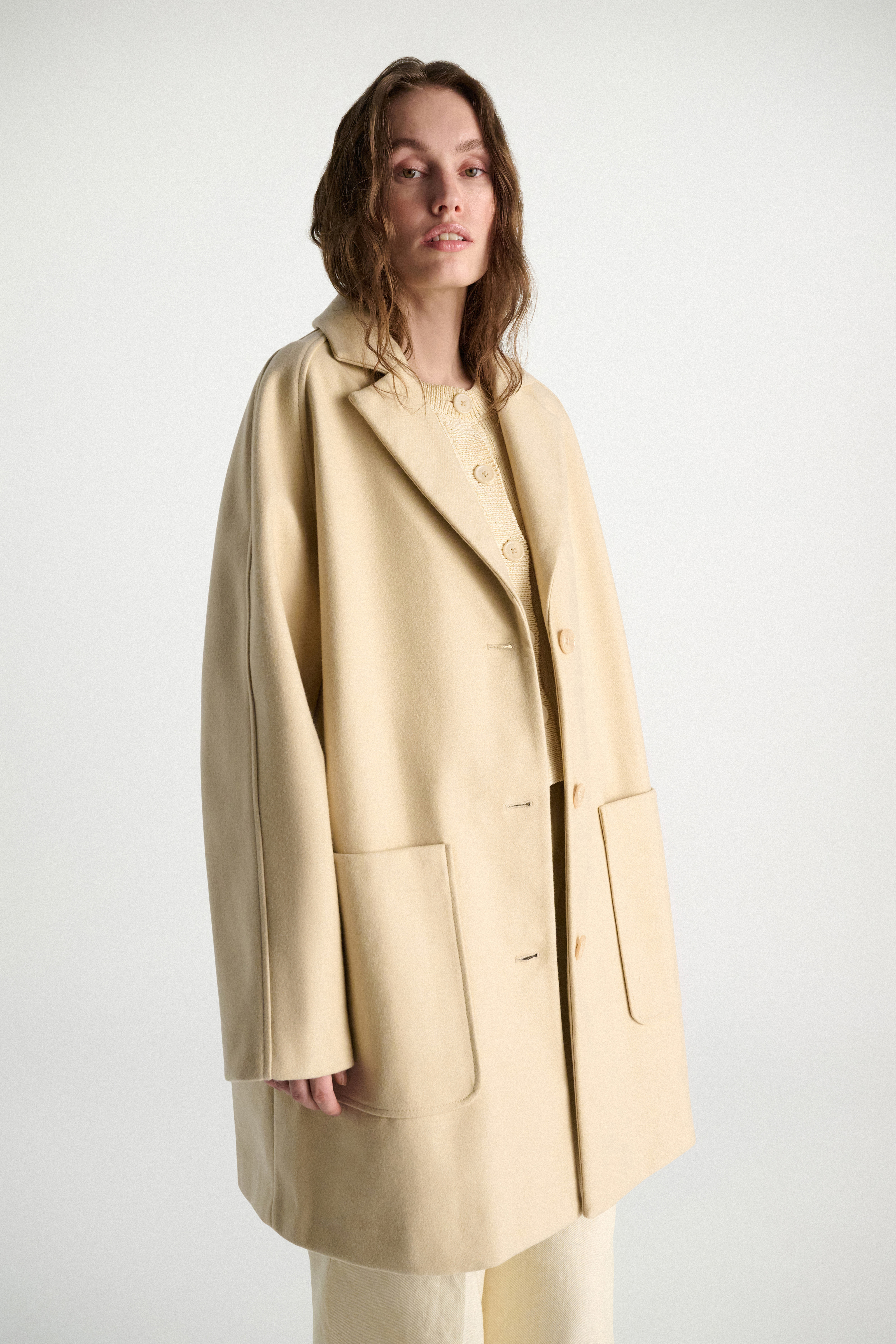 上杉柊平 feels. OVERSIZED WOOL COAT URBAN ATTRACTION coat | Dorothee Schumacher