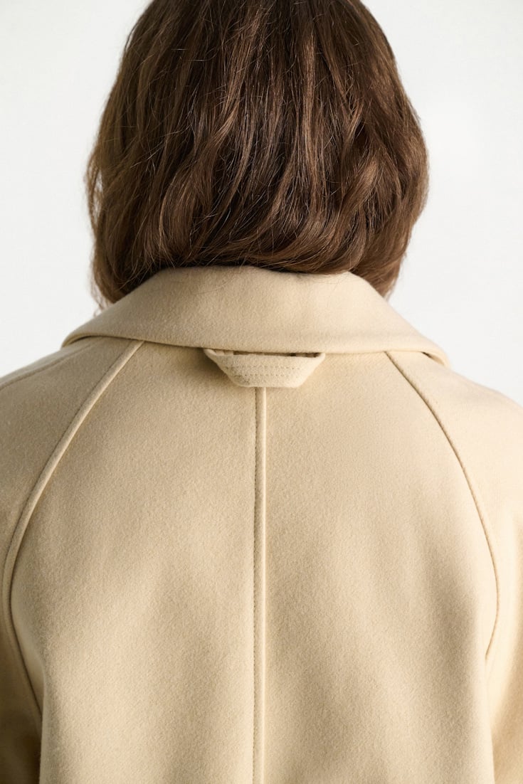 Dorothee Schumacher Double bonded coat banana