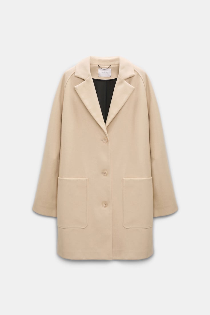 Dorothee Schumacher Double bonded coat banana