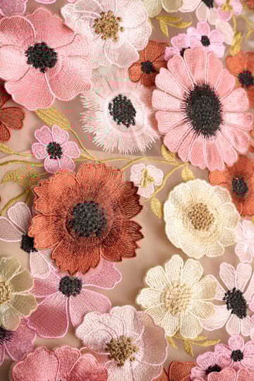 Dorothee Schumacher A-Linien Top mit dreidimensionaler Blumenstickerei Multi Flower