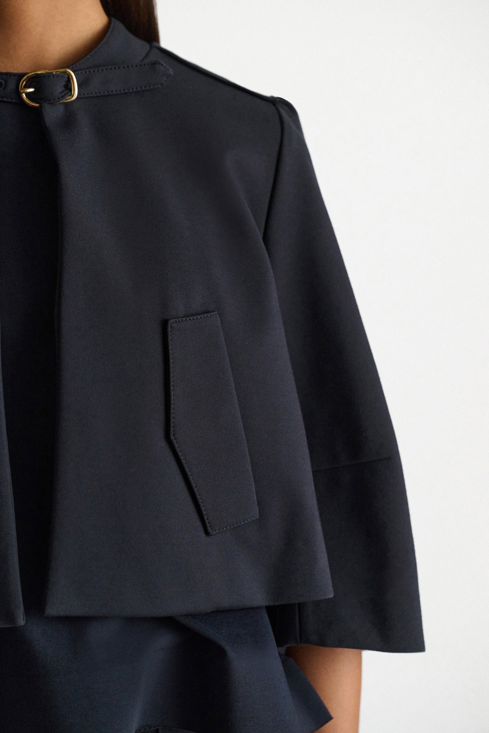 Dorothee Schumacher Jacke aus Punto Milano dark navy