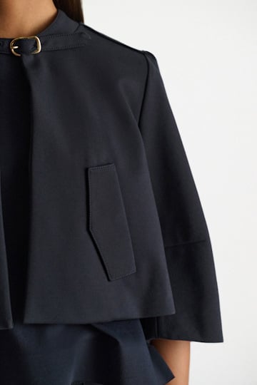 Dorothee Schumacher Jacke aus Punto Milano dark navy