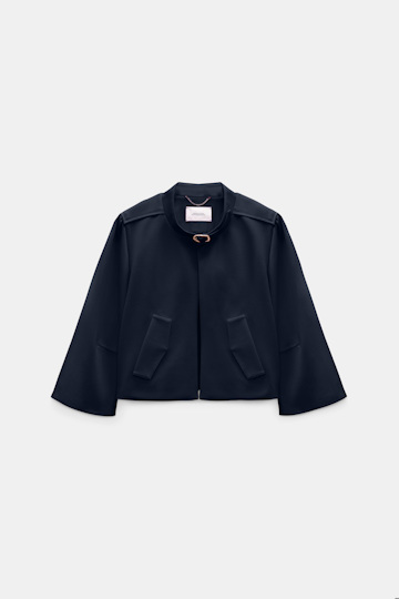 Dorothee Schumacher Jacke aus Punto Milano dark navy